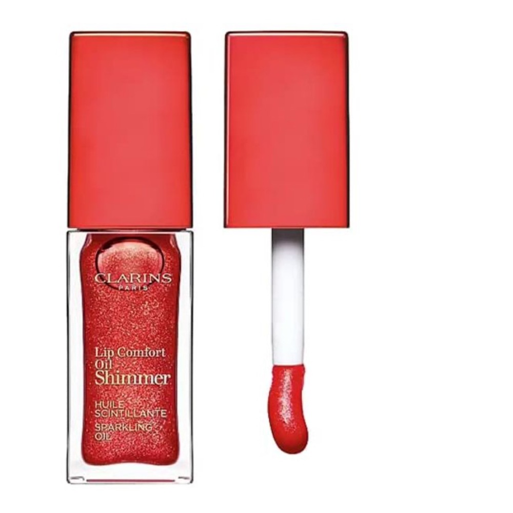 Clarins Lip Comfort Oil Shimmer - 07 Red Hot